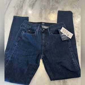 GAP Mid Rise Patchwork Vintage Slim Jeans NWT 26